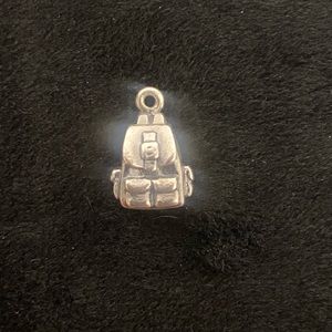 James Avery retired backpack sterling silver charm